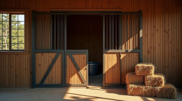 Choisissez une porte de box adaptée à la sécurité des chevaux