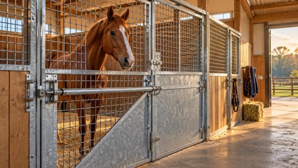 Top conseils pour sélectionner une porte de box sécurisée pour chevaux
