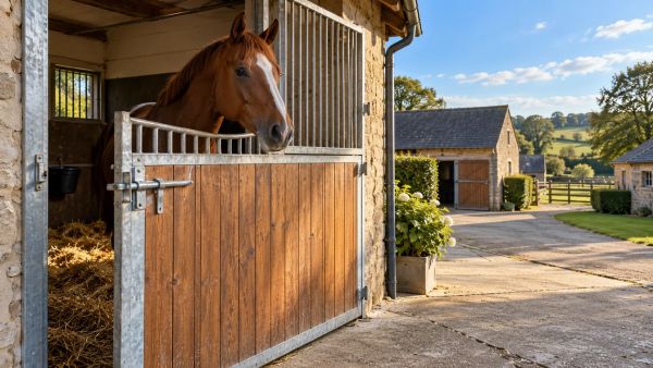 Top conseils pour sélectionner une porte de box sécurisée pour chevaux